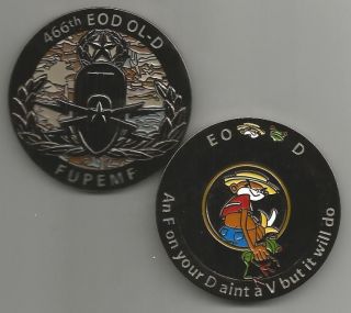 US Air Force 466th EOD OL D Explosive Ordnance Disposal FUPEMF 