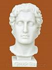 Alexander the Great Alabaster Greek Marble Bust Statue 6.3 inches high