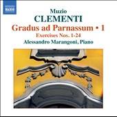 Muzio Clementi Gradus ad Parnassum, Vol. 1 by Alessandro Marangoni CD 