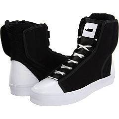  ADIDAS SLVR SILVER BLACK HIGH Hi TOP LACE black white SNEAKERS SHOES 