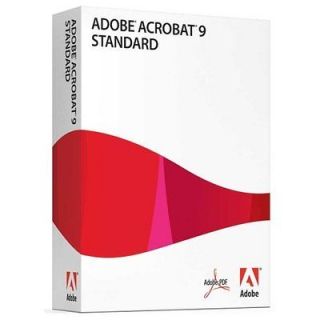 Adobe Acrobat 9.0 Standard + Samsung 512mb DDR Memory