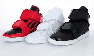 Men Casual High Top Sneakers Shoes Trainer Red/Black/Whit​e US7~10