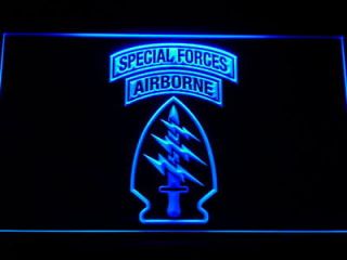 f145 b US Army Special Forces Air Borne Neon Sign