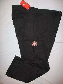   Team Issued Red Bull Racing Puma Pit Crew Cargo Pants F1 MX Pastrana
