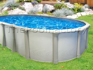 12x24x54 PREMIUM Oval Above Ground Swimming Pool with DELUXE 