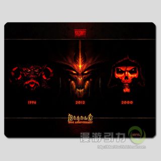 BIG SIZE/THICKEN Diablo III 3 Theme Mousepad Collection C#