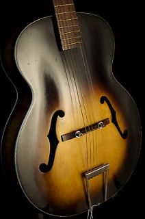VINTAGE HARMONY MASTER ARCHTOP ACOUSTIC GUITAR grlc900
