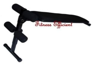 SIT UP/ABS BENCH Abs Toning Bench Effective Fitness Exercise Home Gym 