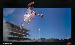 Vintage Ryne Sandberg Cornerstone Nike poster NEW sealed Chicago Cubs 