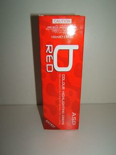AFFINAGE B RED PERMANENT COLOUR RED+100ML DEVELOPER/PEROXIDE ( 3% 6% 9 