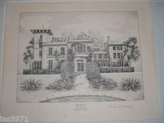   SebringsPros​pect Home Of President Woodrow WilsonLimited Print