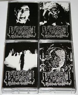 UNHOLY CRUCIFIX HORROR CREATURE SERIES TAPES PROCLAMATION BEHERIT 