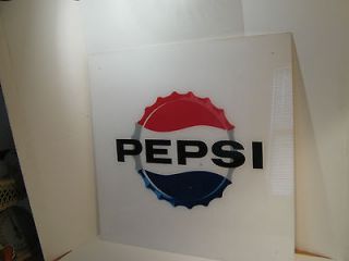 PIPSI Bottle Cap Plexiglass Sign Wall, Window Sign Clean Simple Lines