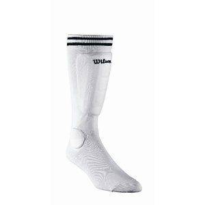 Wilson Soccer Sock Guards Youth size white