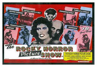 The Rocky Horror Picture Show vintage repro Film poster