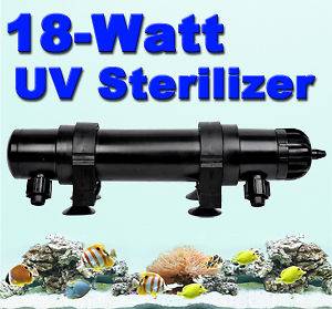   UV Light Lamp Sterilizer Filter Aquarium Clarifier Pond Fish Bulb Tube