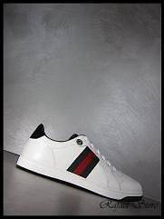   Shoes Sneakers GUCCI Leather White New Collection 2012 Exclusive Luxus