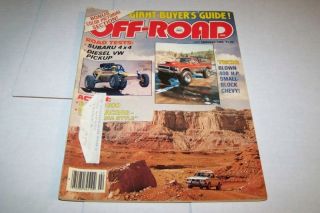 FEB 1982 OFF ROAD truck magazine DIESEL VW PICKUP
