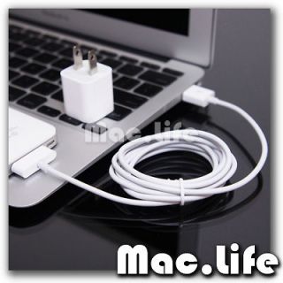 10x 10 Foot Long USB Data Sync Cable Cord For Apple iPhone iPod 
