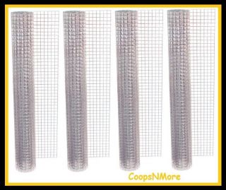 PACK★25 FOOT LONG ROLLx2 FEET HIGH 1/2sq CHICKEN WIRE HARDWARE 