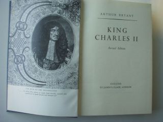 KING CHARLES II ~ARTHUR BRYANT ~COLLINS~1968 REVISED ED
