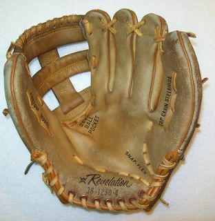 vintage REVELATION 36 1250 4 Baseball Glove Top Grain Steerhide 