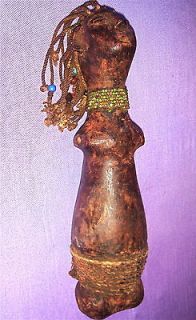 African tribal Namji fertility doll/ marionette Cameroon ethnographic 