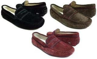 LACOSTE CONCOURS 3 CLW SDE WOMENS LOAFERS SLIP ON DRIVING SHOES ALL 
