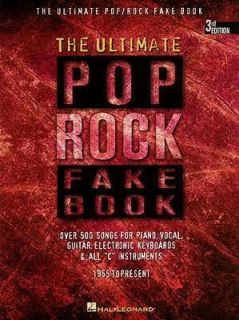 The Ultimate Pop Rock Fake Book by Joel Whitburn 1997, Paperback 