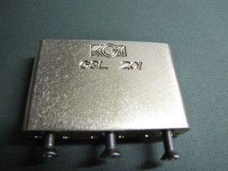 KGC BRASS TREMOLO BLOCK  SUSTAIN, TONE, STABILITY and BLING