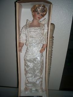 Collectible Ashley Belle Princess Diana Doll In Pearl Dress