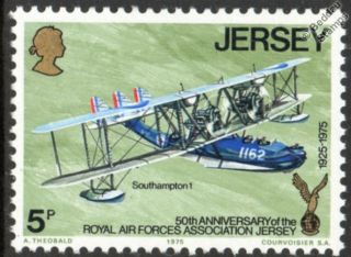 RAF / RAFA SUPERMARINE SOUTHAMPTON Mk.I Flying Boat Aircraft Stamp 
