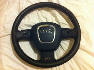 2008 spec AUDI RS4 MULTIFUNCTION STEERING WHEEL with AIRBAG, COMPLETE