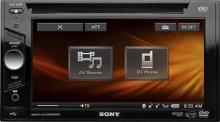 Sony XAV 62BT 6.1 inch Car DVD Player