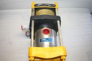 HASKEL AIR DRIVEN FLUID PUMP 120 PSI UDMH PUMP FITTED with EPR