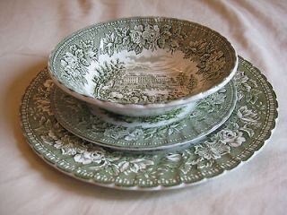Aynsley china set(bowl, dinner plate, salad plate), Englands Heritage 