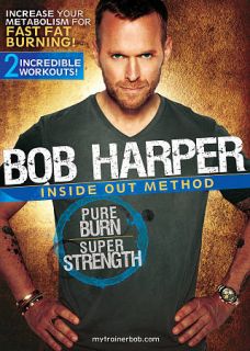 Bob Harper Inside Out Method   Pure Burn Super Strength DVD, 2010 