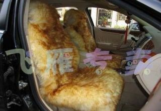 Goldy Sheepskin Car Seat Covers Cover(No splicing)