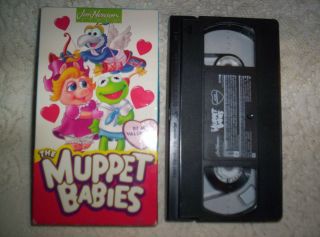 VHS 9c The Muppet Babies Be My Valentine Jim Henson Kermit Piggy Gonzo 