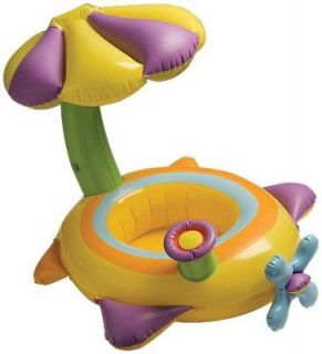   baby Infant Toddler Inflatable Flower Island Swimming Pool Float Seat