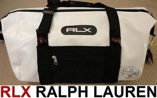 NEW Ralph Lauren RLX duffel NWT waterproof polo white ski overnight 