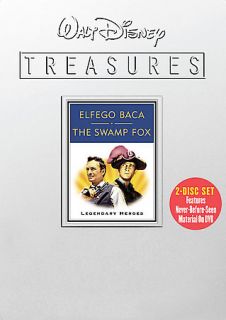 Walt Disney Treasures   Elfego Baca The Swamp Fox Legendary Heroes DVD 
