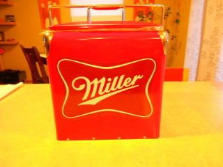 Miller Beer Cooler New in Box, Old School Style, Not Vintage