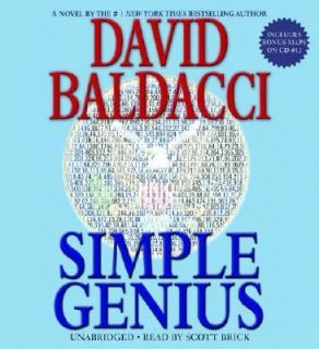 Simple Genius No. 3 by David Baldacci 2007, CD, Unabridged