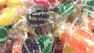 SUGAR FREE 2# Bulk Bag Hard Candy Lollies & Chewy Candy 13 