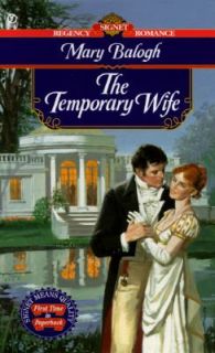 The Temporary Wife by Mary Balogh 1997, Paperback