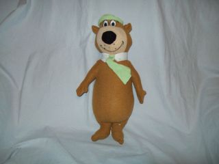 14 Toy Factory Hanna Barbera Yogi Bear Green Hat Soft Toy Plush 