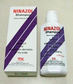 24x 100 ml NINAZOL SHAMPOO Ketoconazole Anti Dandruff Shampoo as 