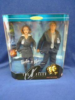 1998 Barbie & Ken X Files Giftset Collector Edition #19630 Mattel NRFB 