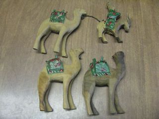 wooden camels in Collectibles